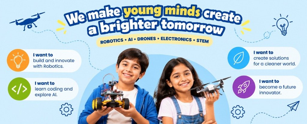 We Make Young Minds Create A Brighter Tomorrow